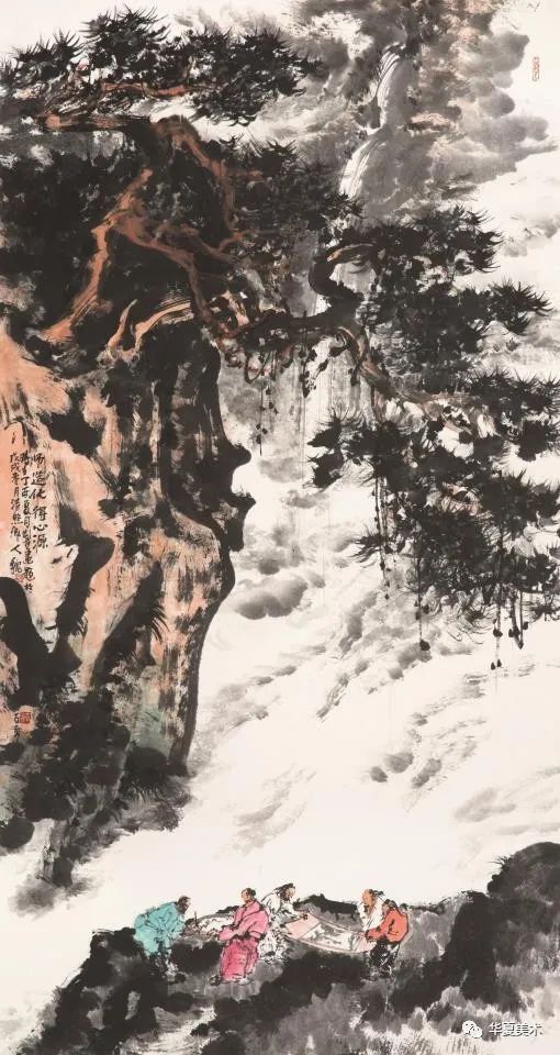 生活中处处存在美——著名画家魏百勇诠释山水画的精髓