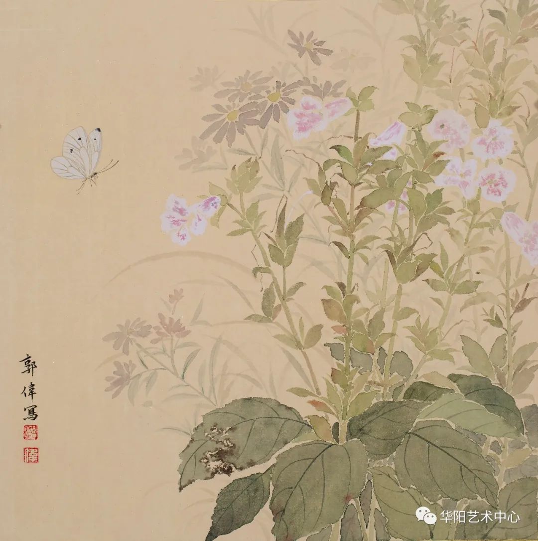 繁花似锦  蝶舞闹春——青年画家郭伟笔墨书写“花间辞”