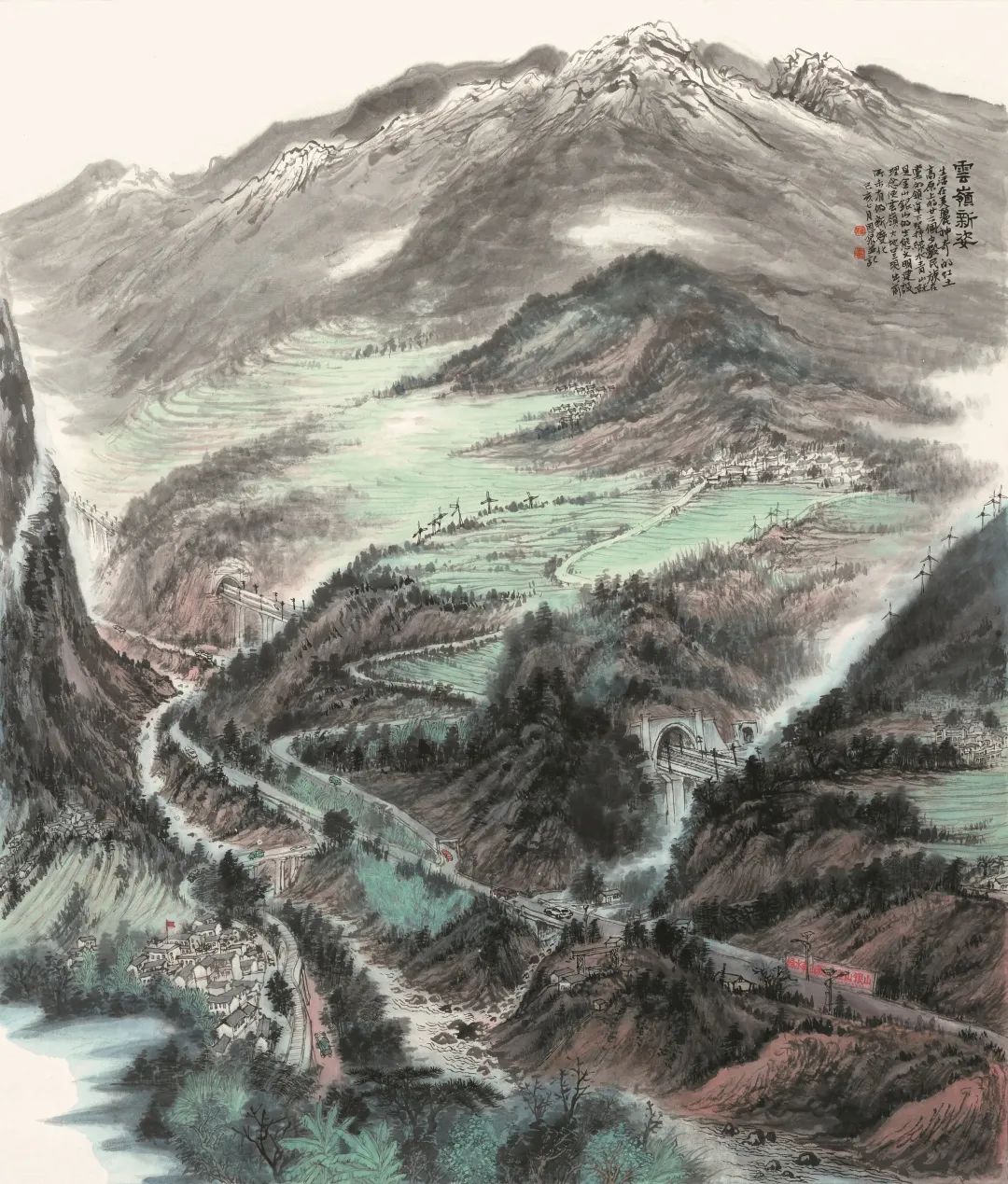 “艺美中国——第四届水墨画全国名家邀请展（昆明站）”明日开幕，著名画家杨恩泉“唱”出唯美苍洱恋歌