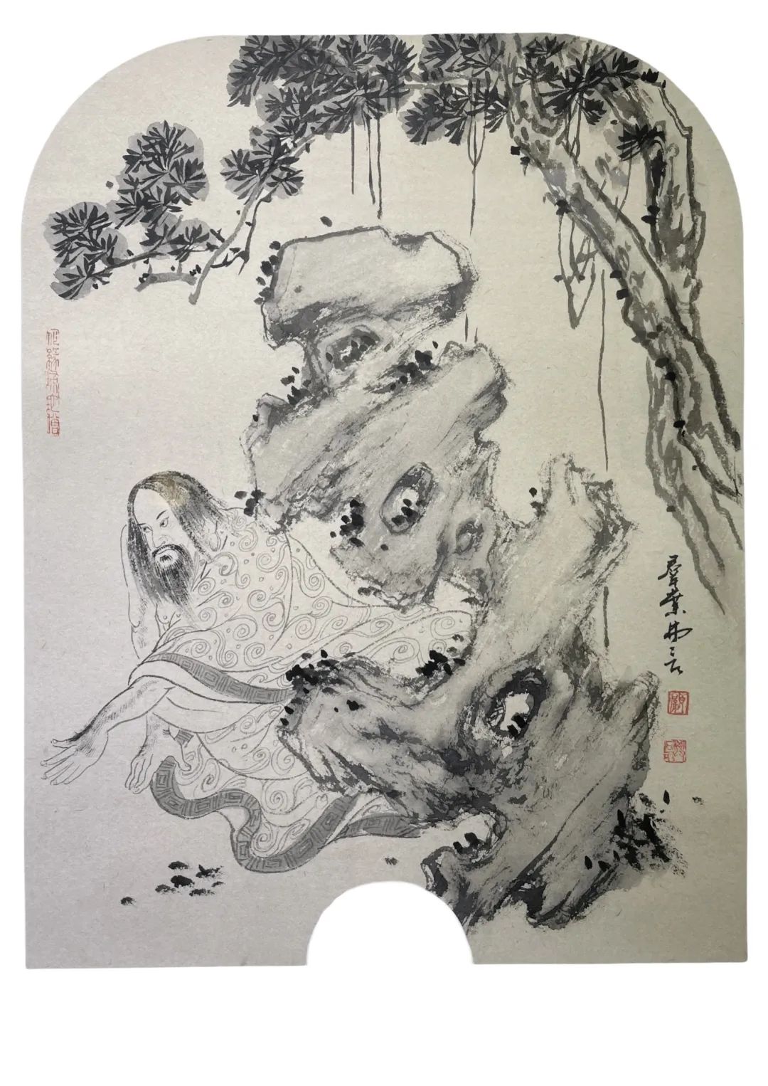 以“扇”会友，广结“扇”缘——山东云龙美术馆当代书画名家扇面邀请展推出顾群业、樊磊作品专场