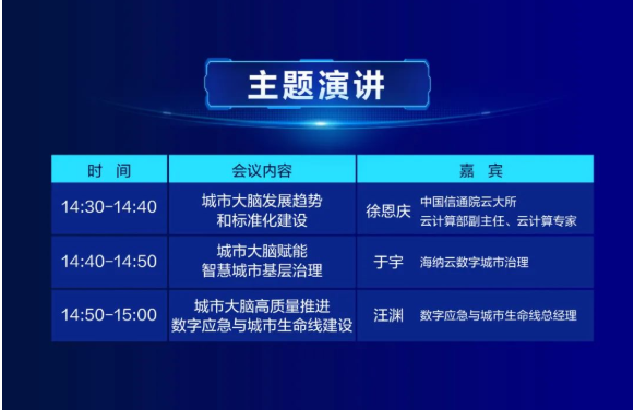 首届数字城市与未来治理线上论坛今日开幕，海纳云城市大脑2.0＆星海数字商城即将重磅发布