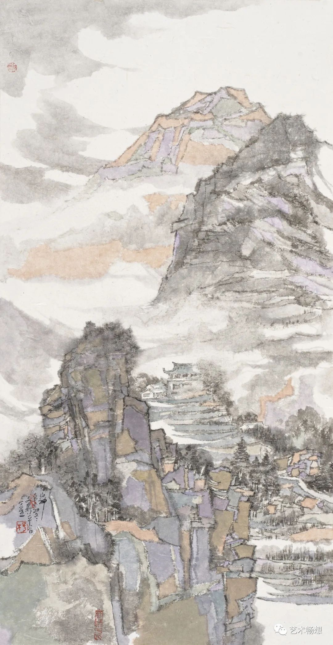 著名画家杨文森受邀参展“盛世荣华·中国画全国名家邀请展”，展现山水妙境