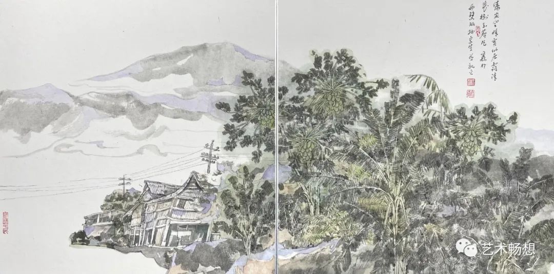 著名画家杨文森受邀参展“盛世荣华·中国画全国名家邀请展”，展现山水妙境