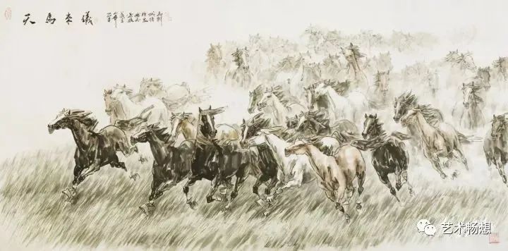 著名画家张乐毅应邀参展“盛世荣华·中国画全国名家邀请展”，展现骏马英姿