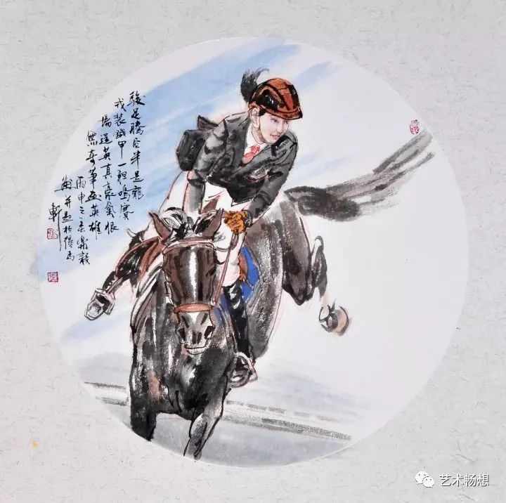 著名画家张乐毅应邀参展“盛世荣华·中国画全国名家邀请展”，展现骏马英姿