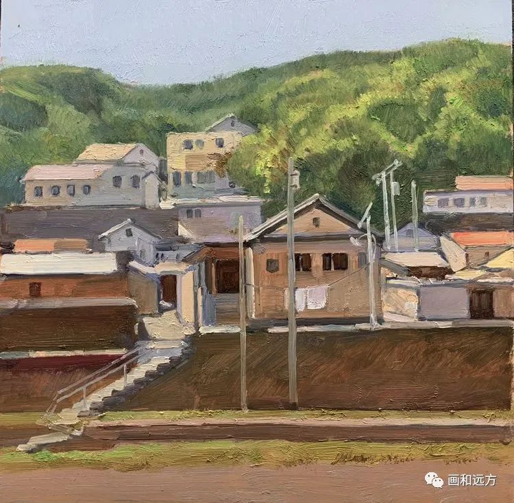 与缤纷色彩为伴，著名画家孙立新京郊山村写生留下美好“记忆”