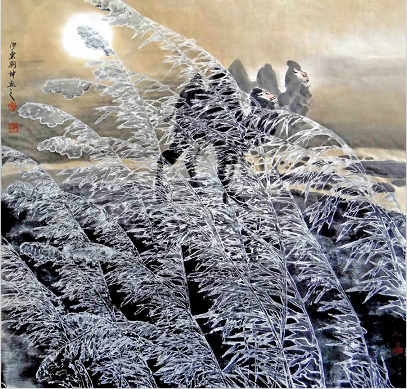 冰涛雪海  苍茫冷逸——解读著名画家刘坤笔下的“冰雪海”