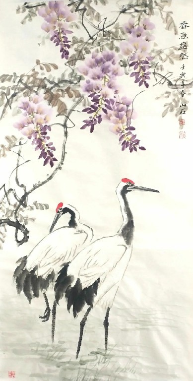 喜迎二十大，著名画家吴山石将应邀参展“第四届全国书画名家走进湖南祁东开福书画展”