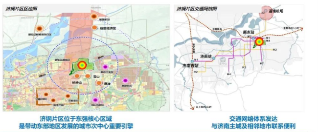 济南市2022年第二次土地推介来了，涉及济钢、新东站等11大片区