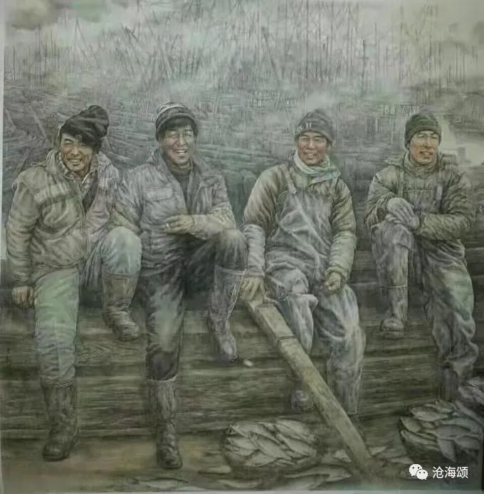 云影天光浪千层——著名画家刘坤中国海洋画＆人物海洋画欣赏