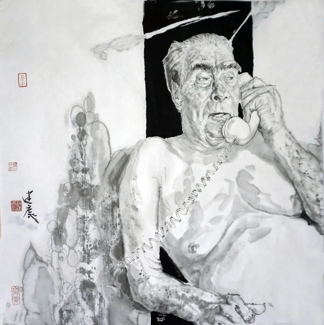 著名画家许建康应邀亮相“2022 · 众妙之门——当代中国画名家学术邀请展”，展现人物画的精神境界
