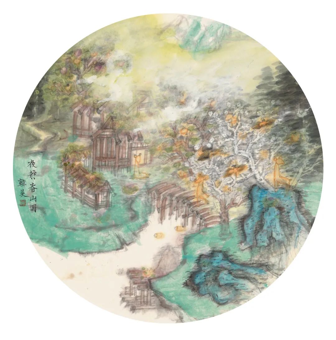 中国艺术研究院青年艺术家推荐计划（第二批）“桃源仙梦——韩昊作品展”云上开展