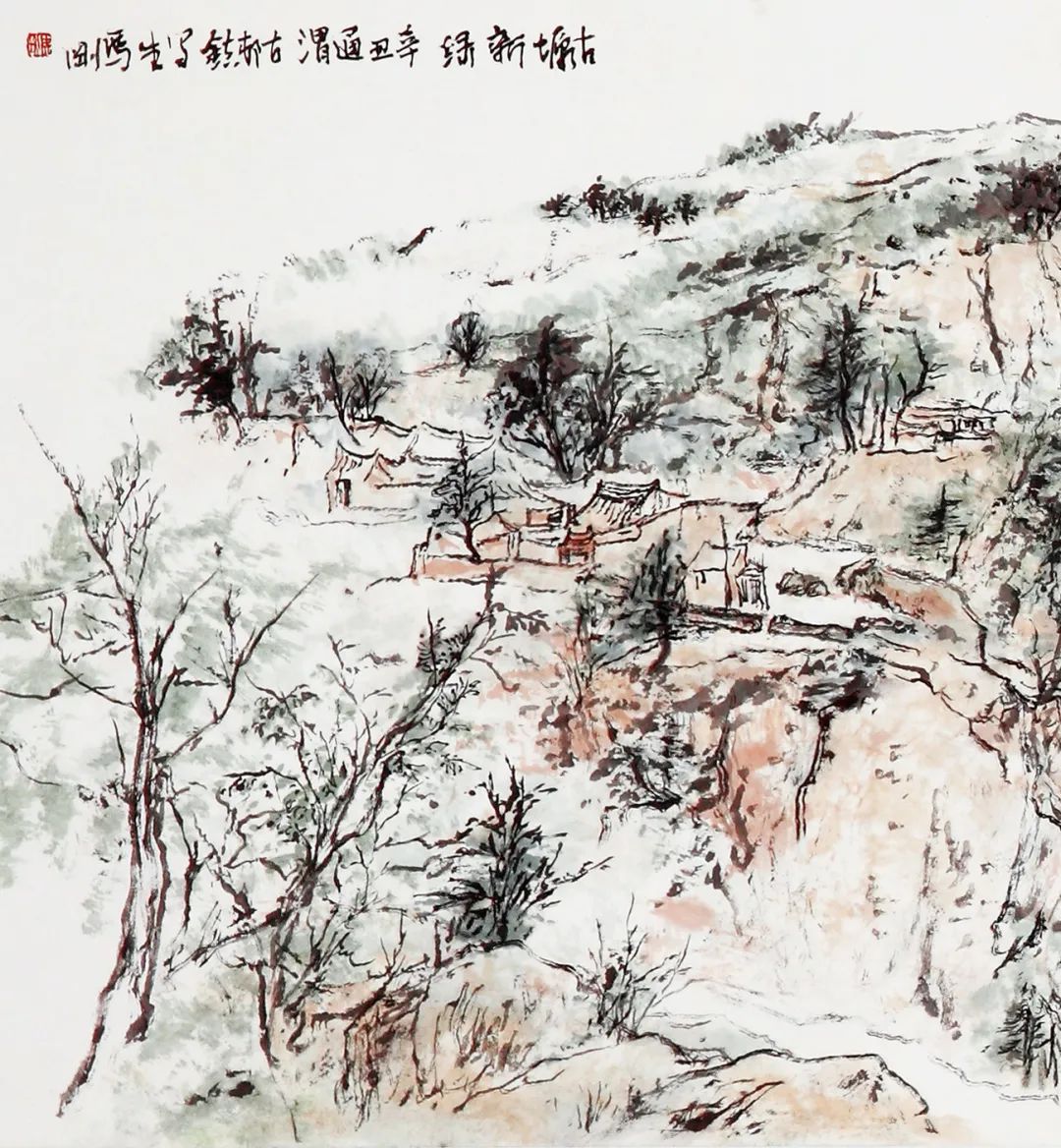 汉唐文化气象 雄浑苍劲笔墨——著名画家马刚的艺术情怀