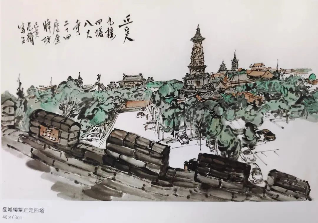 翠墨染山寺，著名画家范扬应邀参展“红心向党——喜迎二十大胜利召开暨中国当代书画名家邀请展”