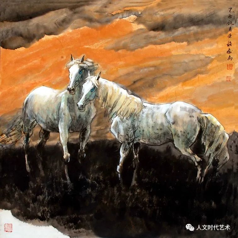 万马奔腾  前程锦绣——画坛“牧马人”张乐毅作品雅赏