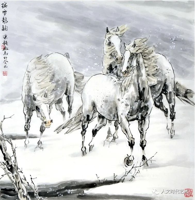 万马奔腾  前程锦绣——画坛“牧马人”张乐毅作品雅赏