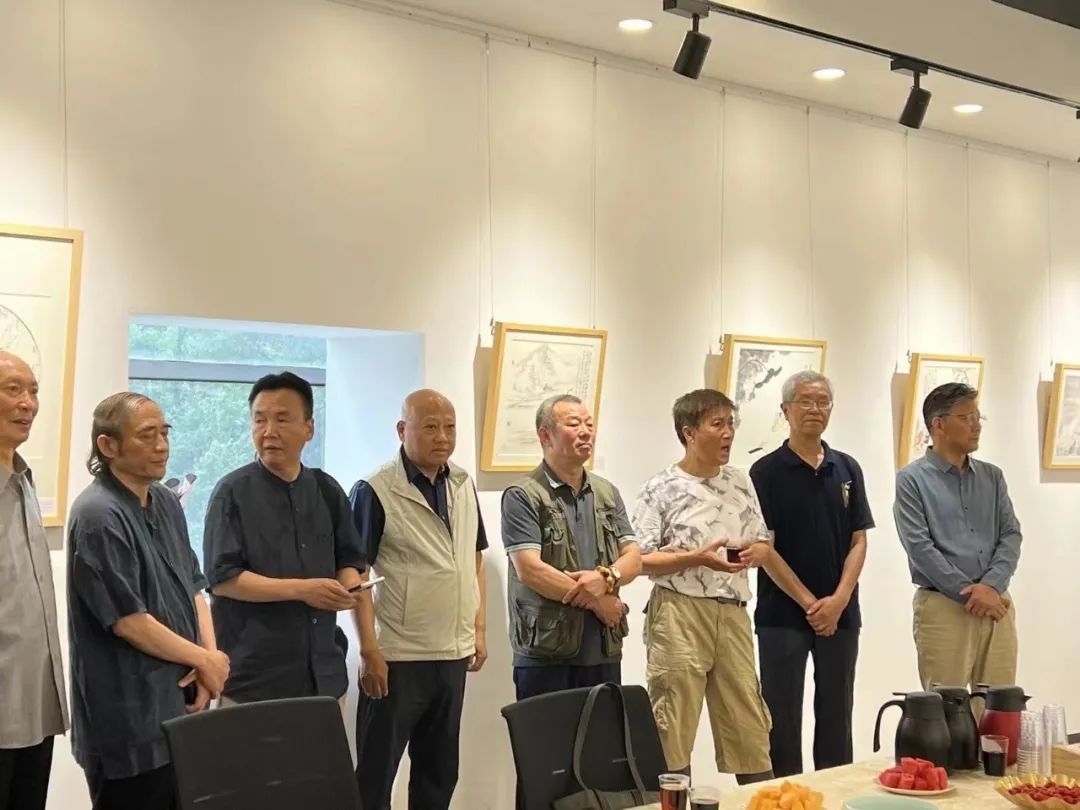 “禅茶之会——许建康古意人物画精品展”在南京盛大开幕