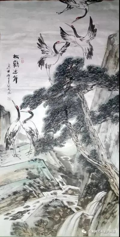 “红心向党——喜迎二十大胜利召开暨中国当代书画名家邀请展”6月29日开展，著名画家吴毅民应邀参展