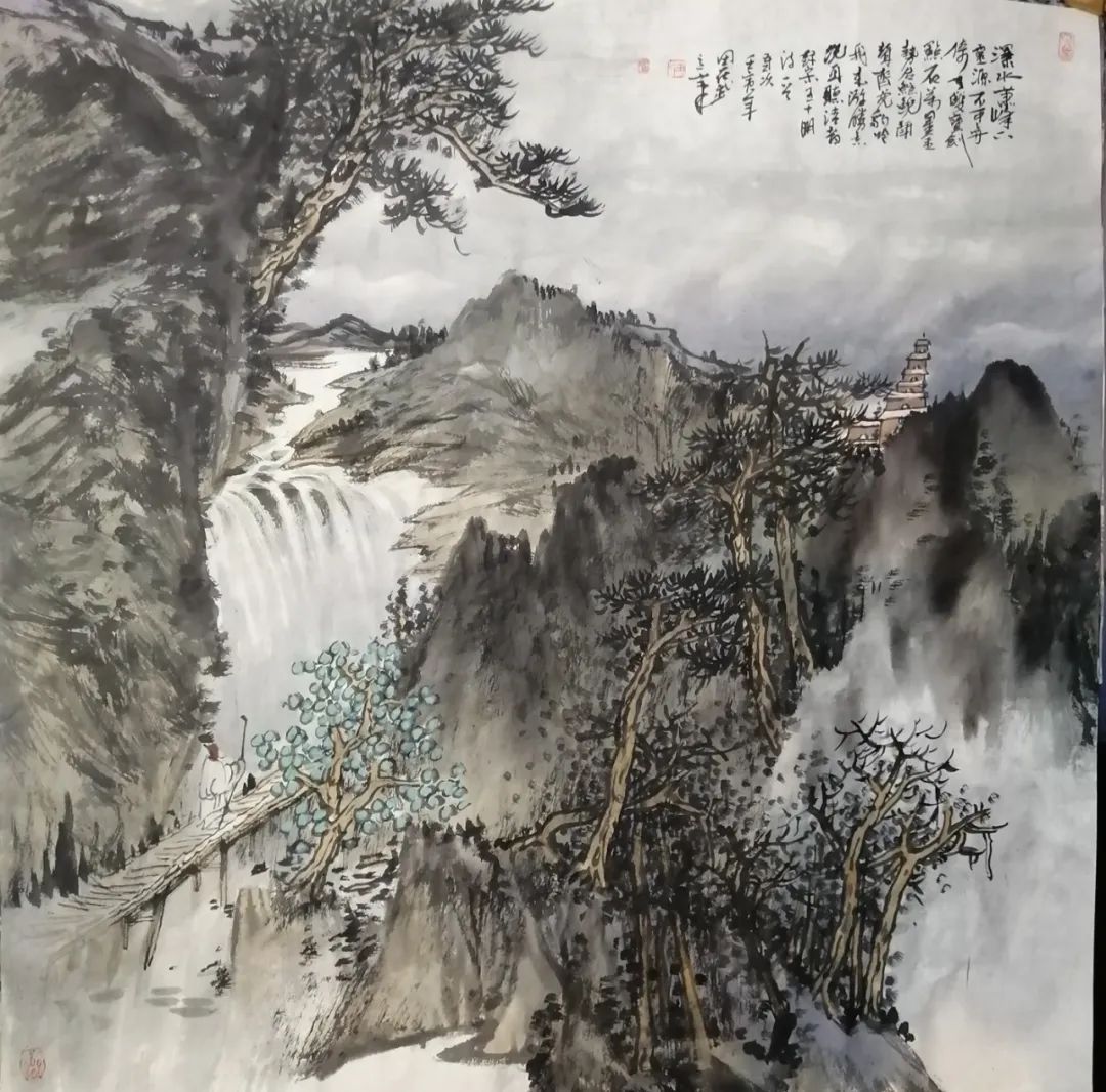 著名画家田在武应邀参展，“红心向党——喜迎二十大胜利召开暨中国当代书画名家邀请展”即将开幕