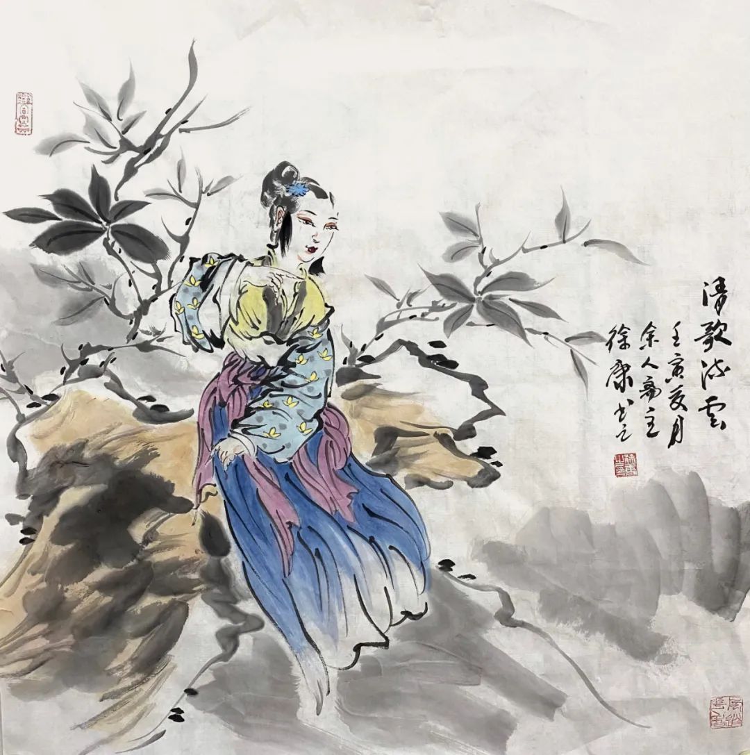 著名画家徐康应邀参展，“红心向党——喜迎二十大胜利召开暨中国当代书画名家邀请展”即将开幕