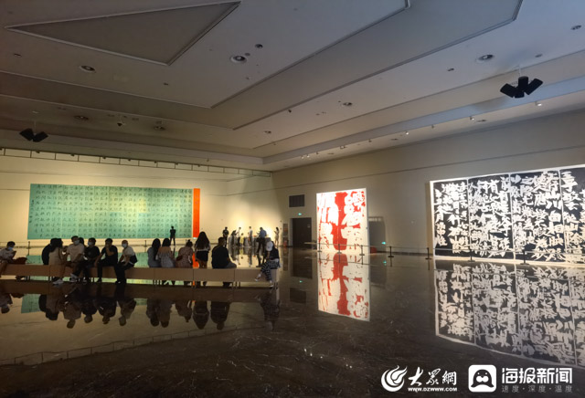 传统中尽显活力， “桃花源记——梁振忠书画印作品展”在济南市美术馆开展