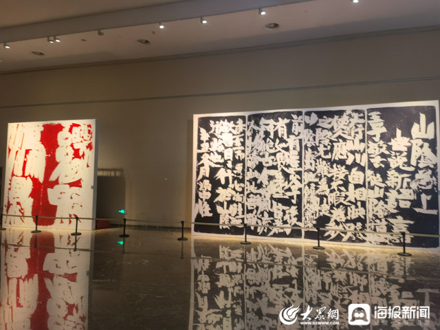 传统中尽显活力， “桃花源记——梁振忠书画印作品展”在济南市美术馆开展