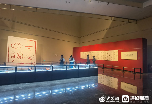 传统中尽显活力， “桃花源记——梁振忠书画印作品展”在济南市美术馆开展