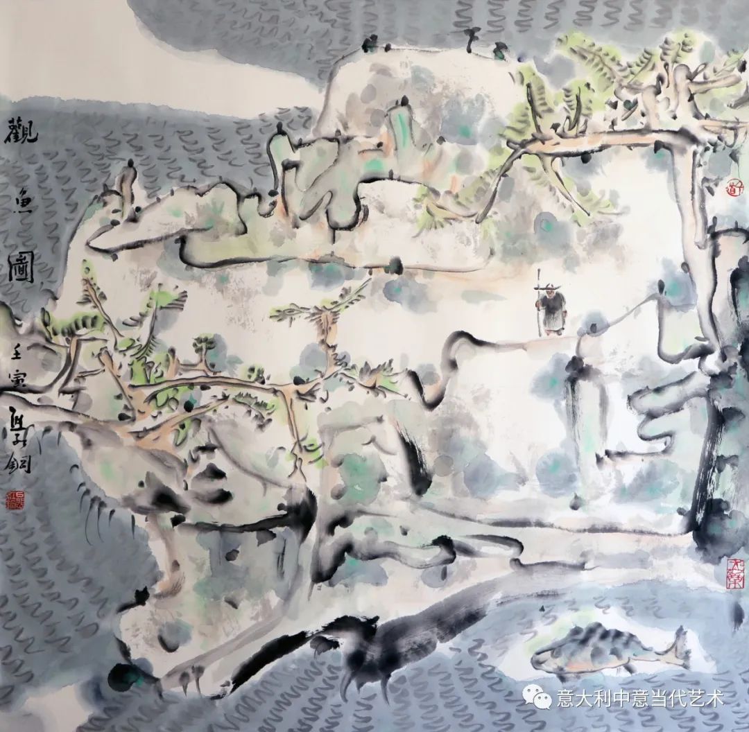 “水的回声”第三届中意艺术展在意大利隆重开幕，著名画家刘罡、吴为山等应邀参展