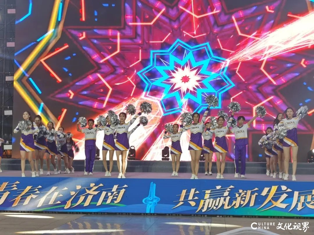 济南职业学院学子再度登台，用舞蹈《青春飞扬》为泉城毕业生送去祝福