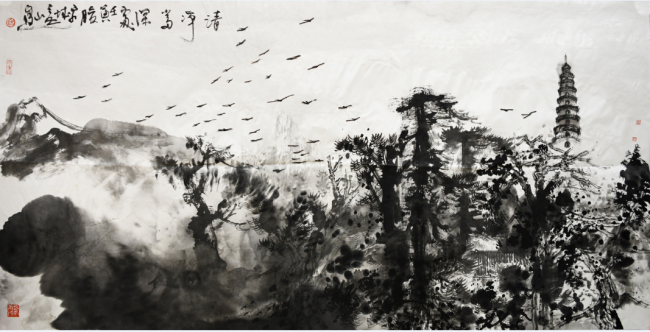 人法自然 道法天地——著名画家李丽平、吴建军走进文化视界