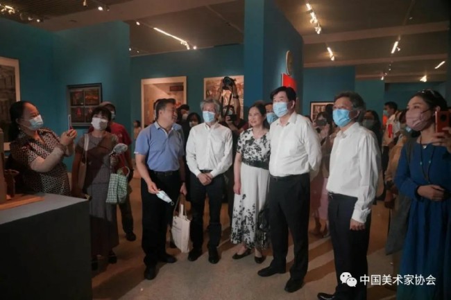 “笔墨丹青绘湾区——庆祝香港回归祖国25周年美术作品展”在京举办