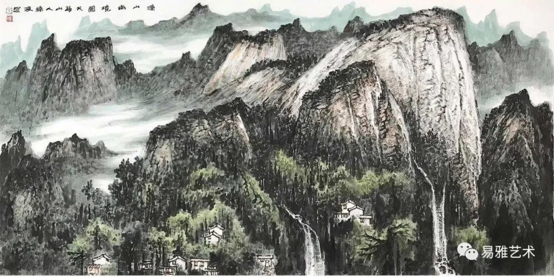 著名画家王焕波应邀参展今日在东营开幕的“清风河口·黄河流域生态保护和高质量发展——中国画名家邀请展”