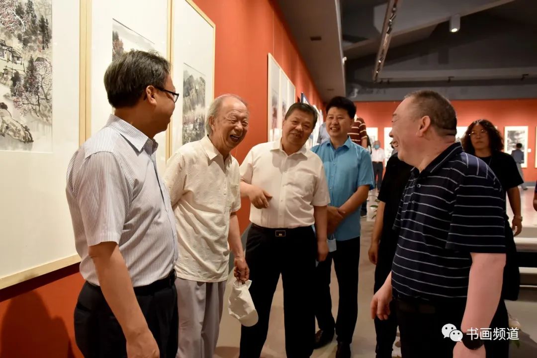 “江山颂——2022中国山水画研究院作品展”在北京隆重开幕