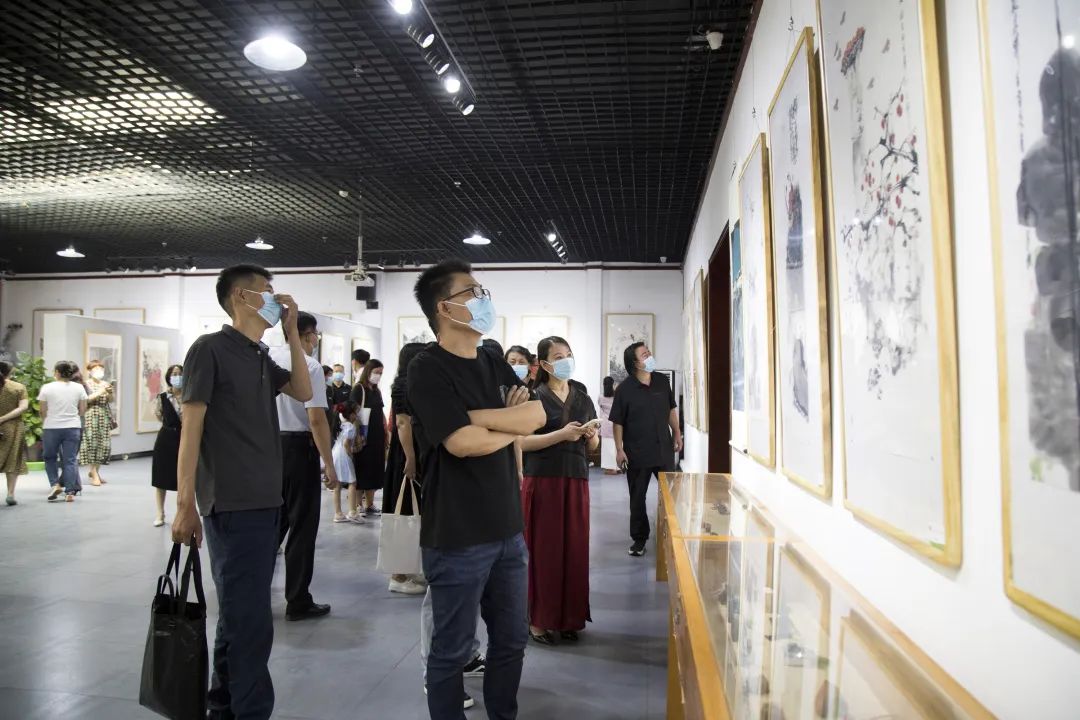 “清风河口·黄河流域生态保护和高质量发展——中国画名家邀请展”在东营开幕