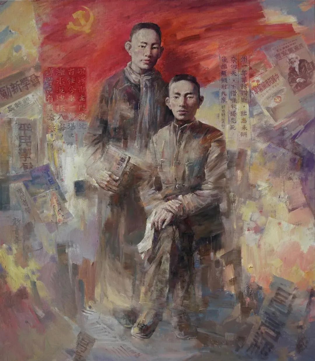 走进“刘青砚艺术作品展”，听画展主人讲述40年艺术求学与创作的历程