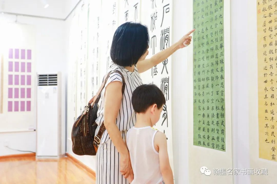 山东管理学院书画艺术研究院主办，“庆七一 习经典”戴丕昌师生书法临帖展在济南开幕