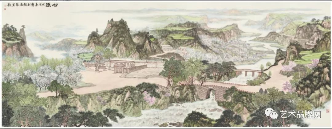 十年磨一剑  诗画颂山河——著名艺术家彭利铭用笔墨记录时代与世界