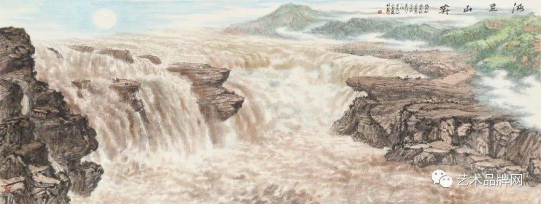 十年磨一剑  诗画颂山河——著名艺术家彭利铭用笔墨记录时代与世界