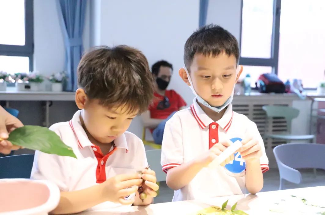 跨过“一门之隔”，济南慧思顿幼儿园的娃娃们到隔壁看看托马斯小学课堂什么样