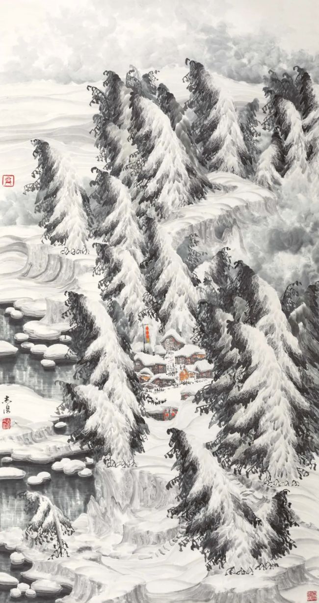 北国回忆里的“白色诱惑”——著名画家于志学与冰雪山水画的故事