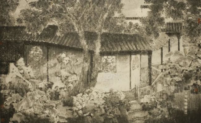 浮生雅梦——走进著名画家﻿孙宽笔下的南方庭院