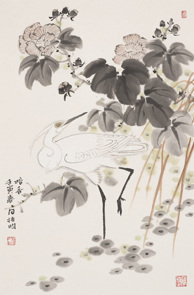 墨分五彩形神辨，教学相长“无我”心——著名画家张宜师生“教学汇报展”刍议