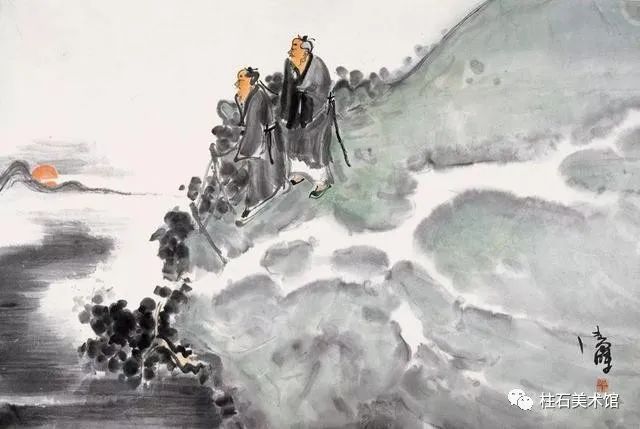 几笔勾勒似云锦，点墨绘出心中情——著名画家王晓辉情景交融的水墨画境