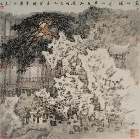 蓊郁滋润  博大浑厚——著名画家曾先国山水画中的“天地大美”