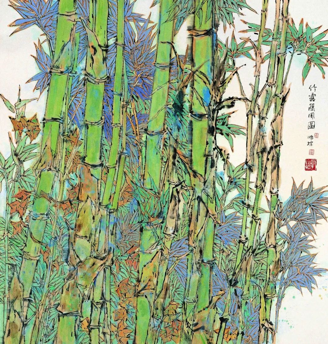 著名画家郭怡孮的色彩“开发区”：在传统笔墨的“四合院”旁，建设起新的色彩殿堂