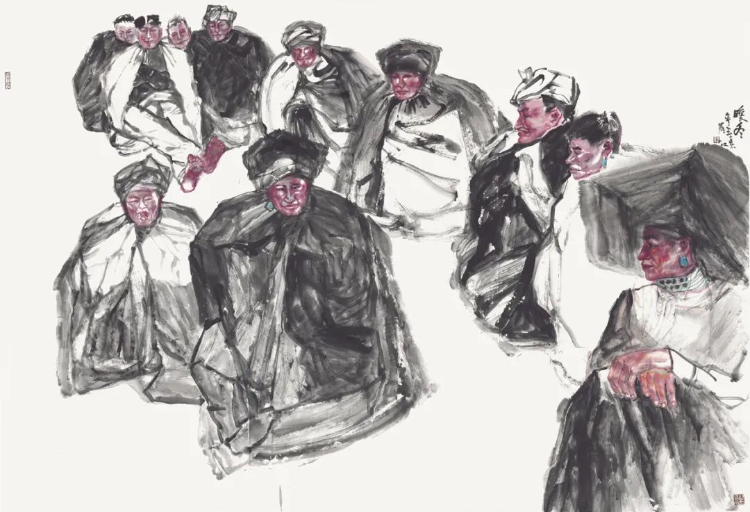 著名画家罗江应邀亮相“云南画院第十一届院展”，展现苍山洱海的原乡风貌