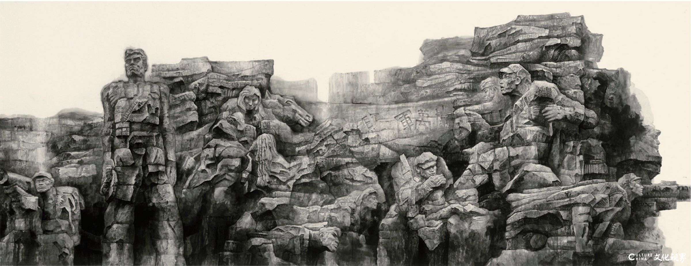 钟情画“石”，著名画家夏荷生开启了别具一格的艺术风貌和绘画境界