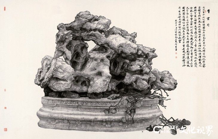 钟情画“石”，著名画家夏荷生开启了别具一格的艺术风貌和绘画境界
