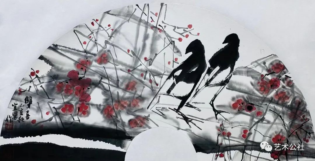 寻迹探究为艺缘，著名画家乔宜男的花鸟画创作心路