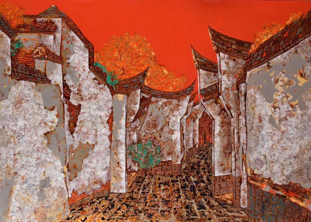 “红与黑”的境界——评著名画家汤志义的漆画艺术